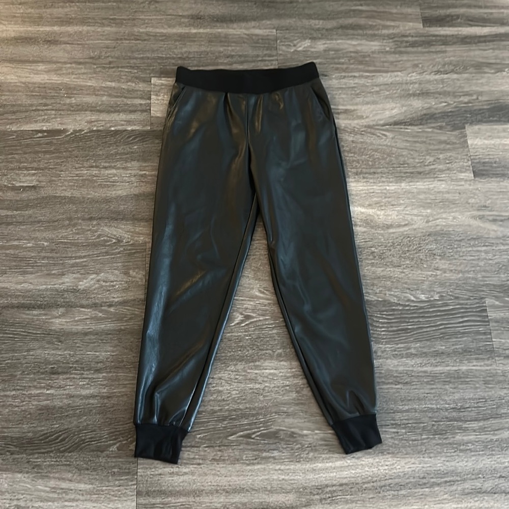 Women’s Leather Joggers
